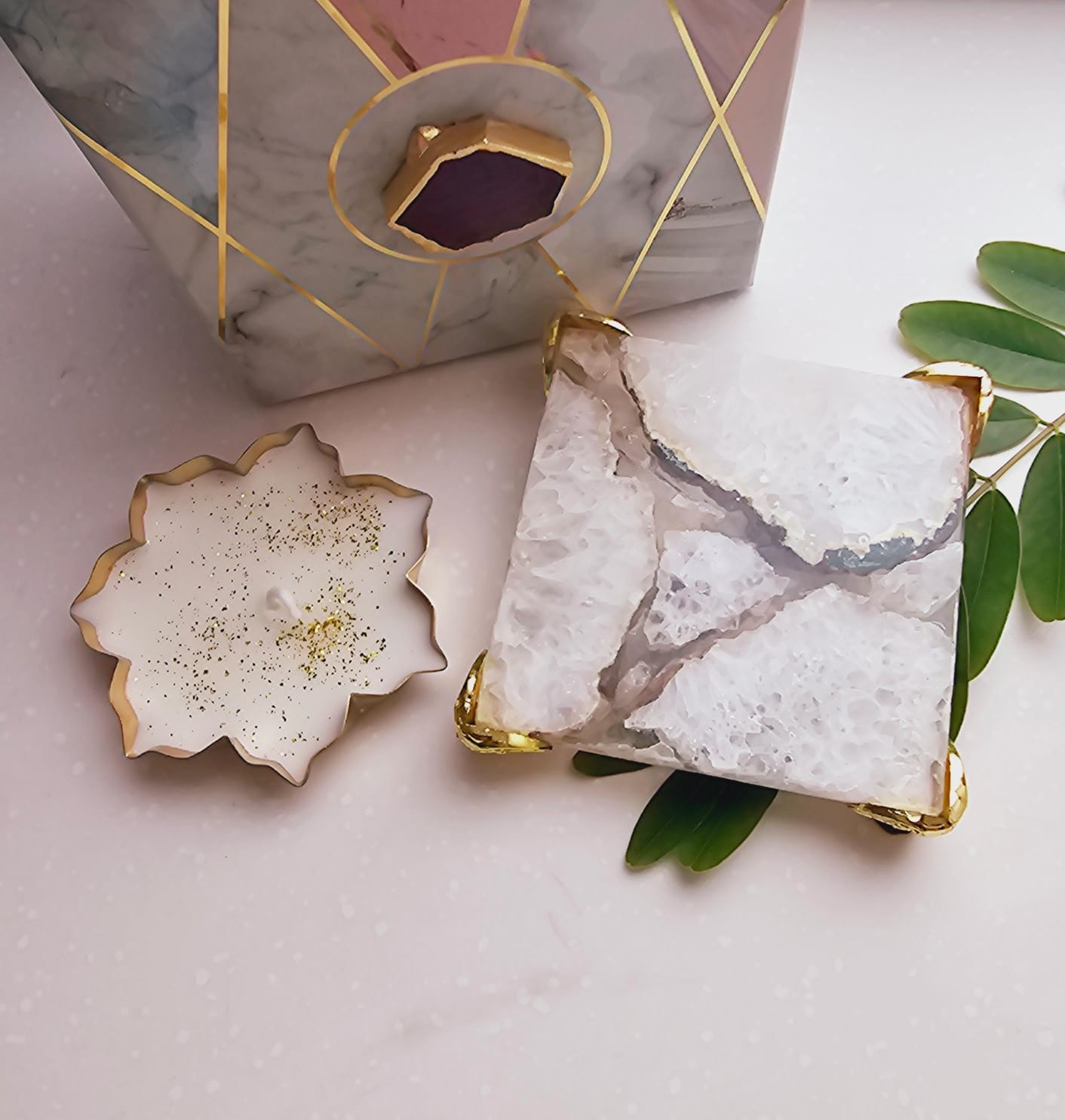 Semi Precious Agate Chowki - Image 2