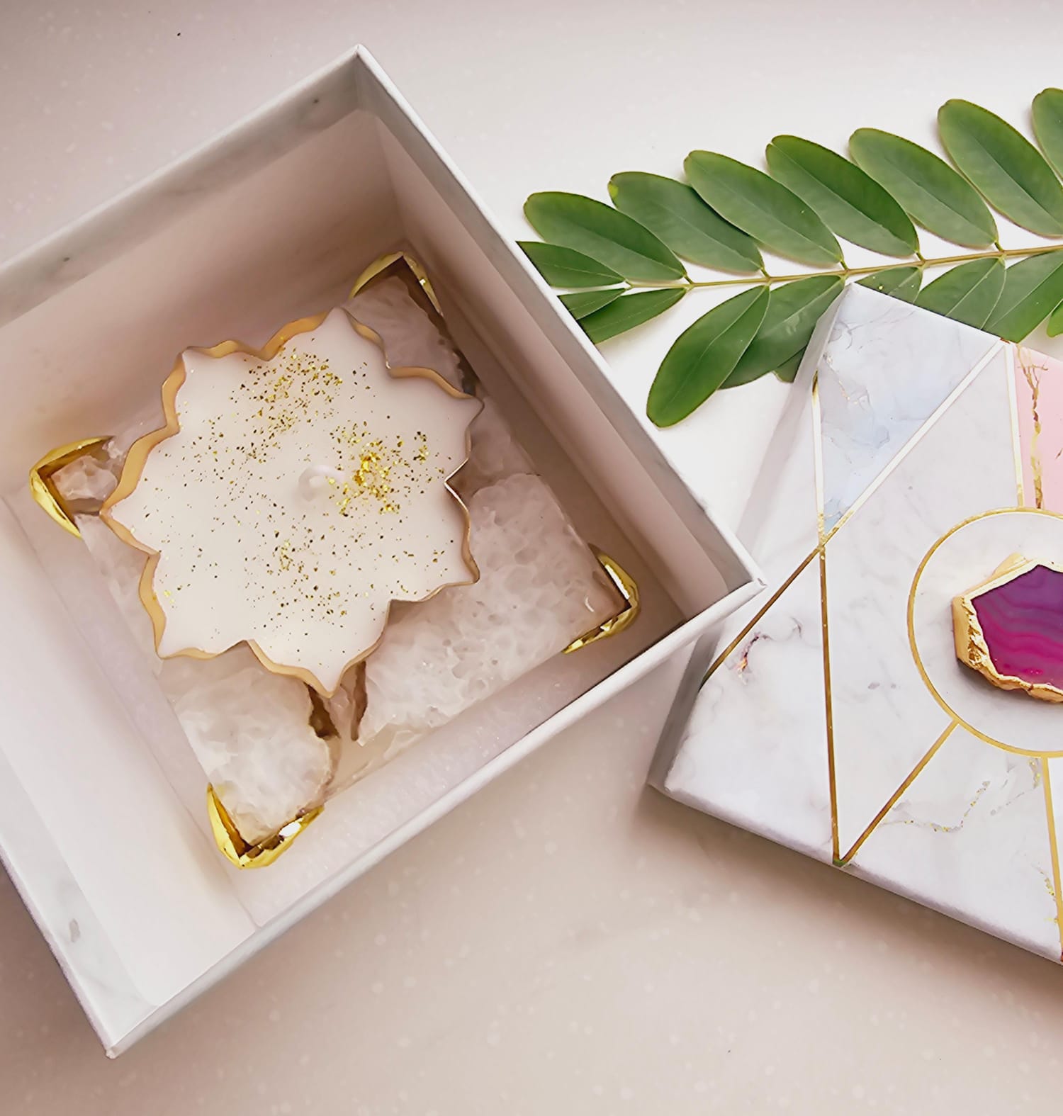 Semi Precious Agate Chowki - Image 6