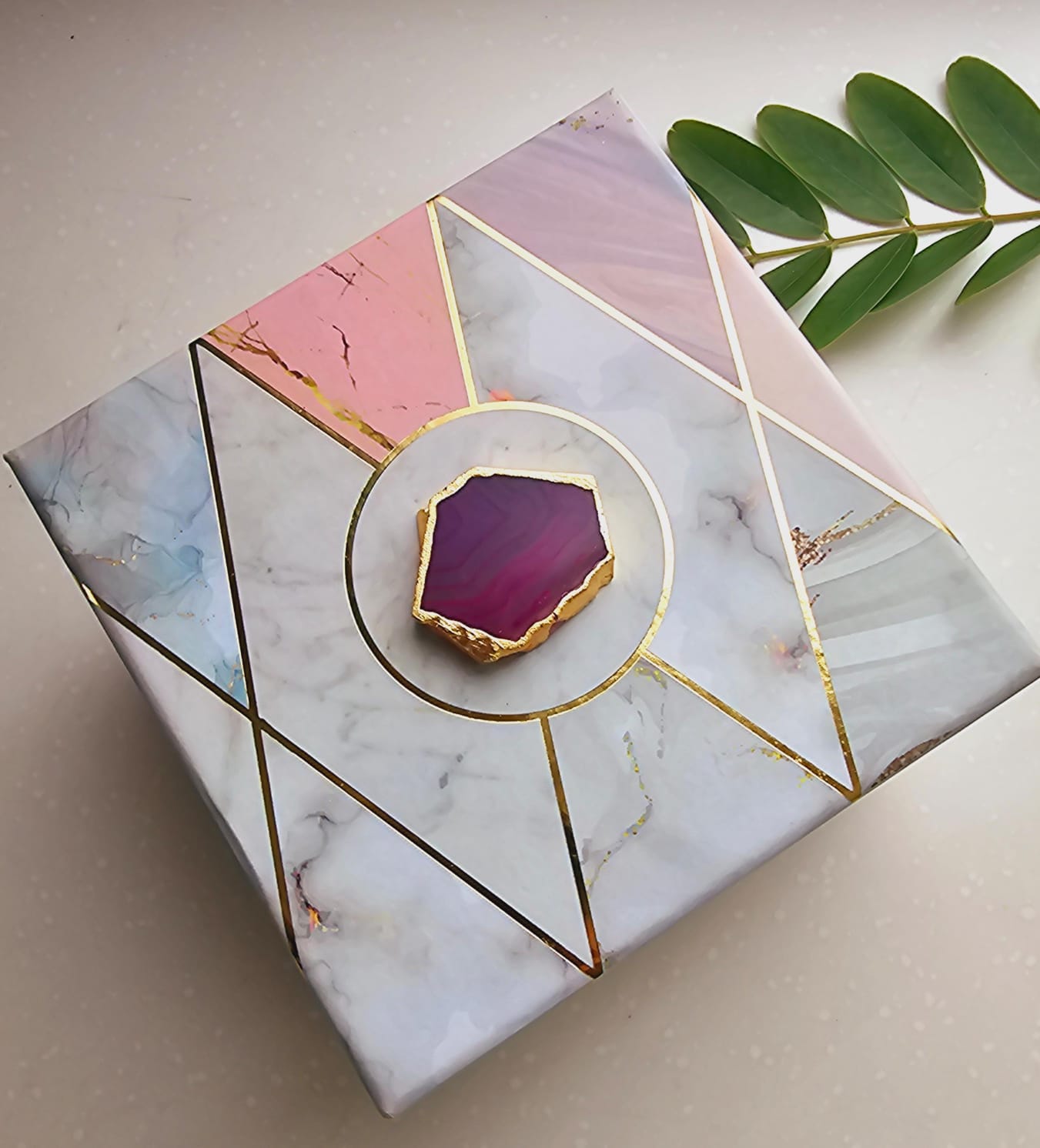 Semi Precious Agate Chowki - Image 5