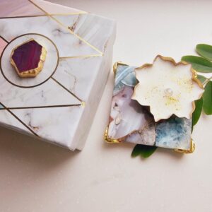 Semi Precious Agate Chowki