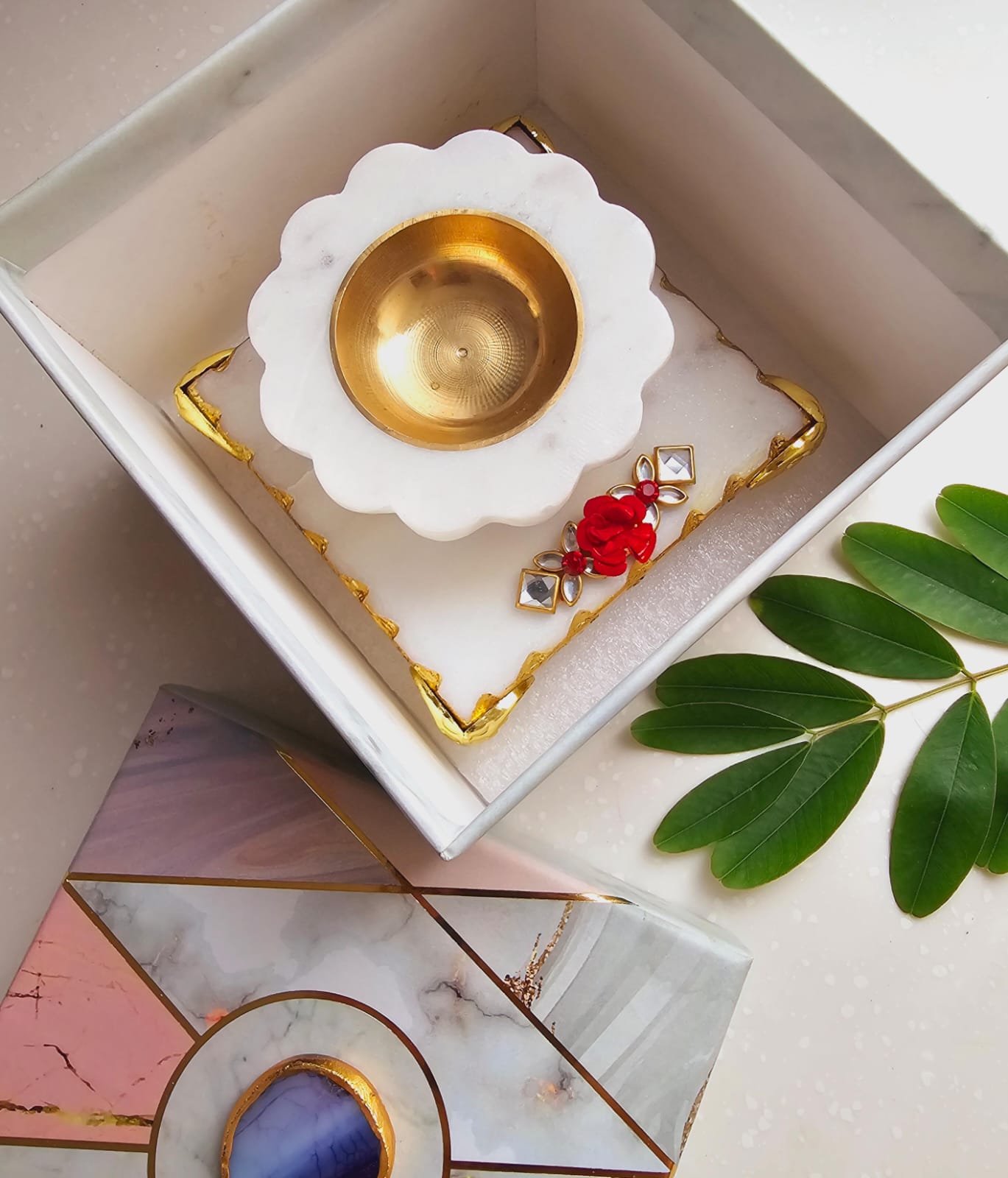 Exquisite Marble Chowki - Image 6