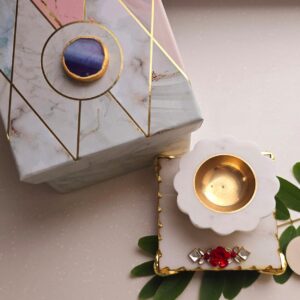 Exquisite Marble Chowki