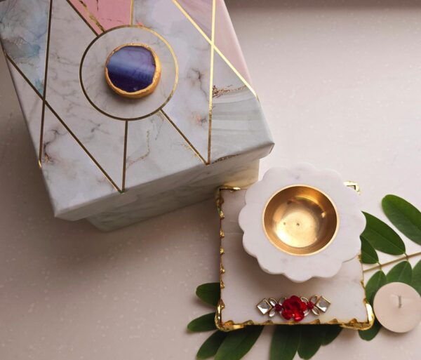 Exquisite Marble Chowki