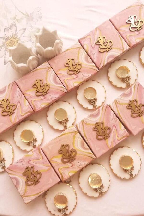 Marble Diya's Ganesha