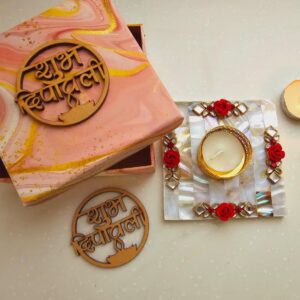 Mother of pearl tealights