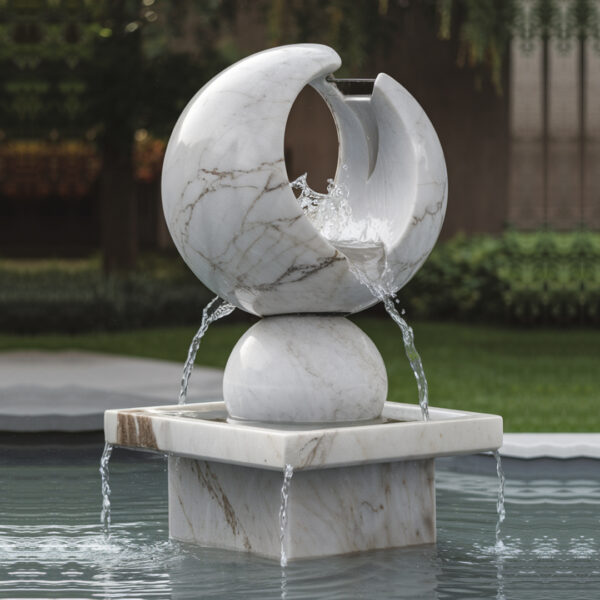 Ecliptica Marble Fountain