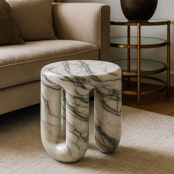 Aria Marble Accent Table