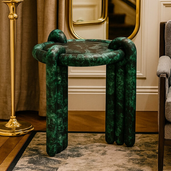 Emerald Loop Side Table