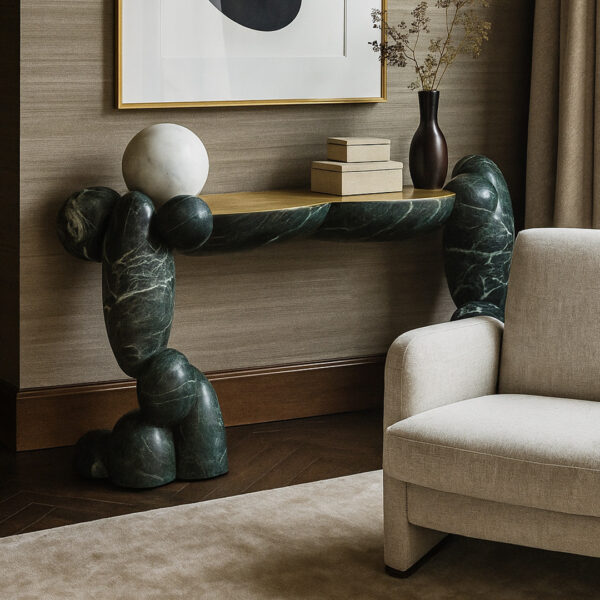 Verdant Sculpture Console