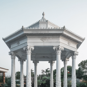 How to Choose the Best Stone Pergola Design with Roof Style for Luxury Outdoor Living