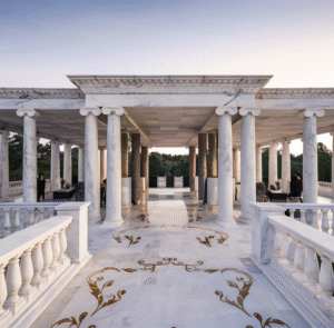 Top Stone Pergola Roof Designs for Luxury Outdoor Living