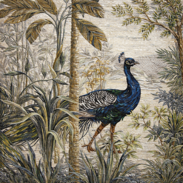 Botanical Marble Mosaic