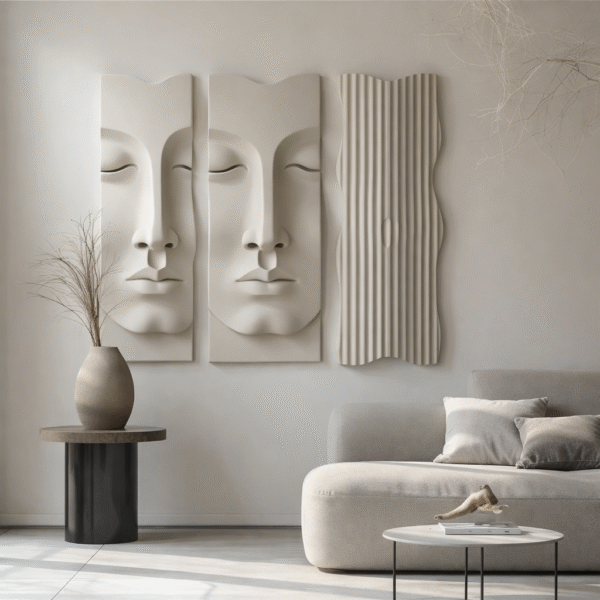 Ethereal Form Wall Sculpture