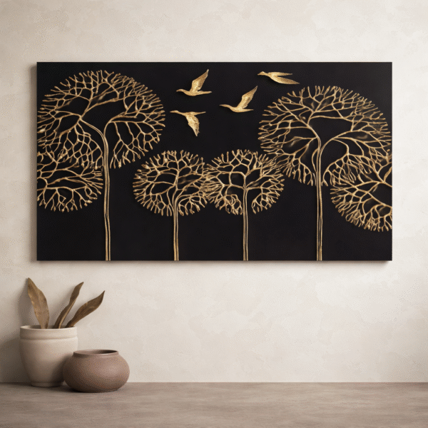 Eternal Forest with Birds Wall Décor