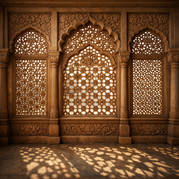 Royal Heritage Stone Jali Panel