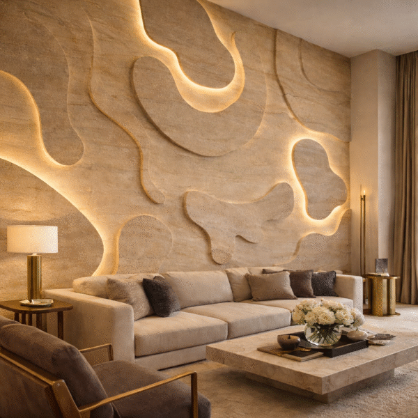 Aurora Flow Sandstone Wall Panel