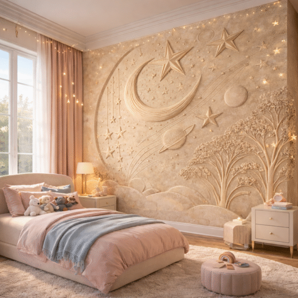 Celestial Dreamscape 3D Wall Mural