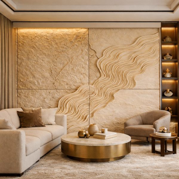 Desert Flow Sandstone Wall Mural