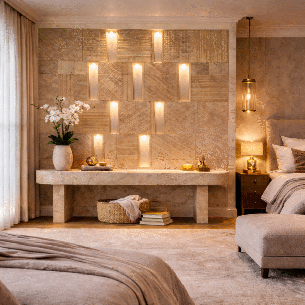 Luminara Textured Stone Wall Panel
